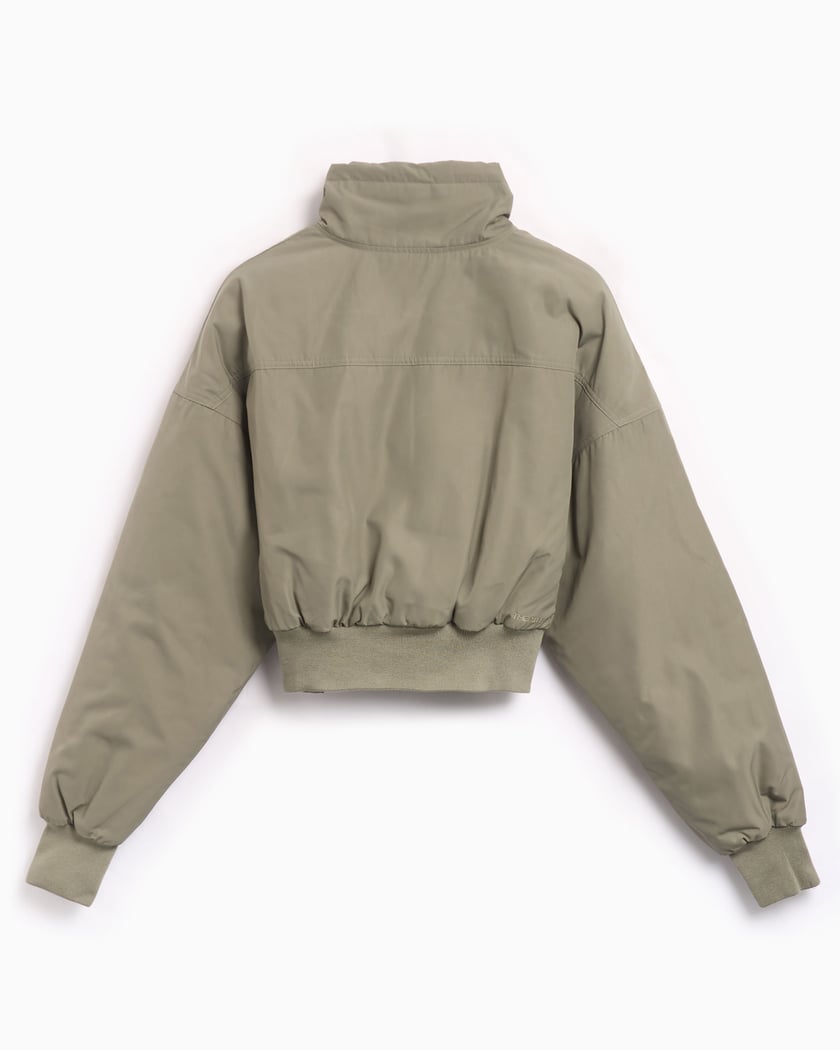 olive green nike windbreaker womens