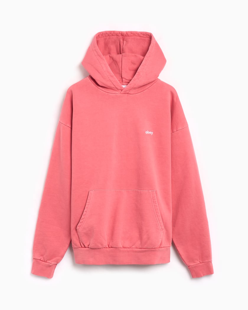 Obey hoodie pink outlet