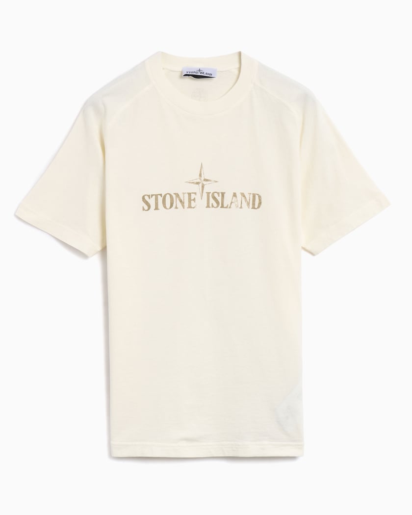 Stone Island Men's T-Shirt White K1S152100020S0081-V0093 Stone Island Men's T-Shirt White K1S152100020S0081-V0093