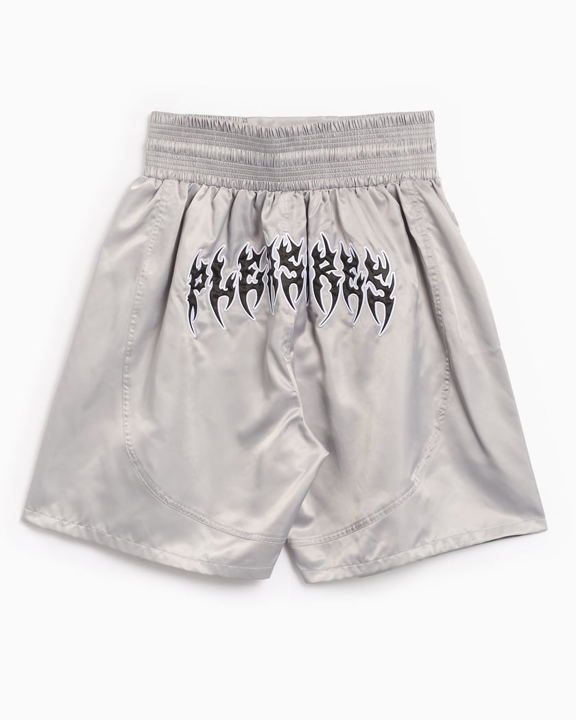 Short plateado hombre hot sale