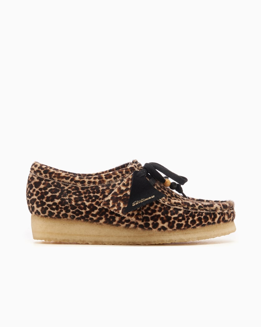 Clarks leopard hot sale