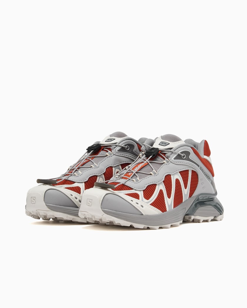【送料&関税込】Salomon xt-whisper Grey Sneakers With Printe XT-WHISPER Unisex Sportstyle Shoes | Salomon