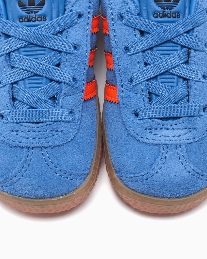 adidas Originals Gazelle Comfort Elastic Laces Infants Blue JP7134