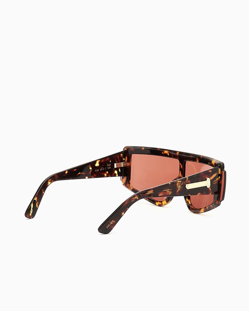 Retrosuperfuture x Aries Zed Unisex Sunglasses Marrone RSAR90000