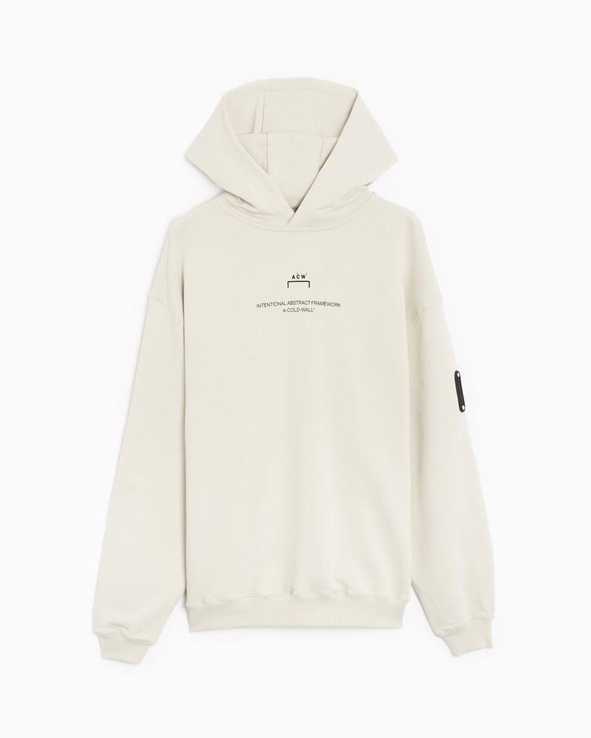A COLD WALL Brutalist Men s Hoodie Beige ACWMW094 BONE FOOTDISTRICT