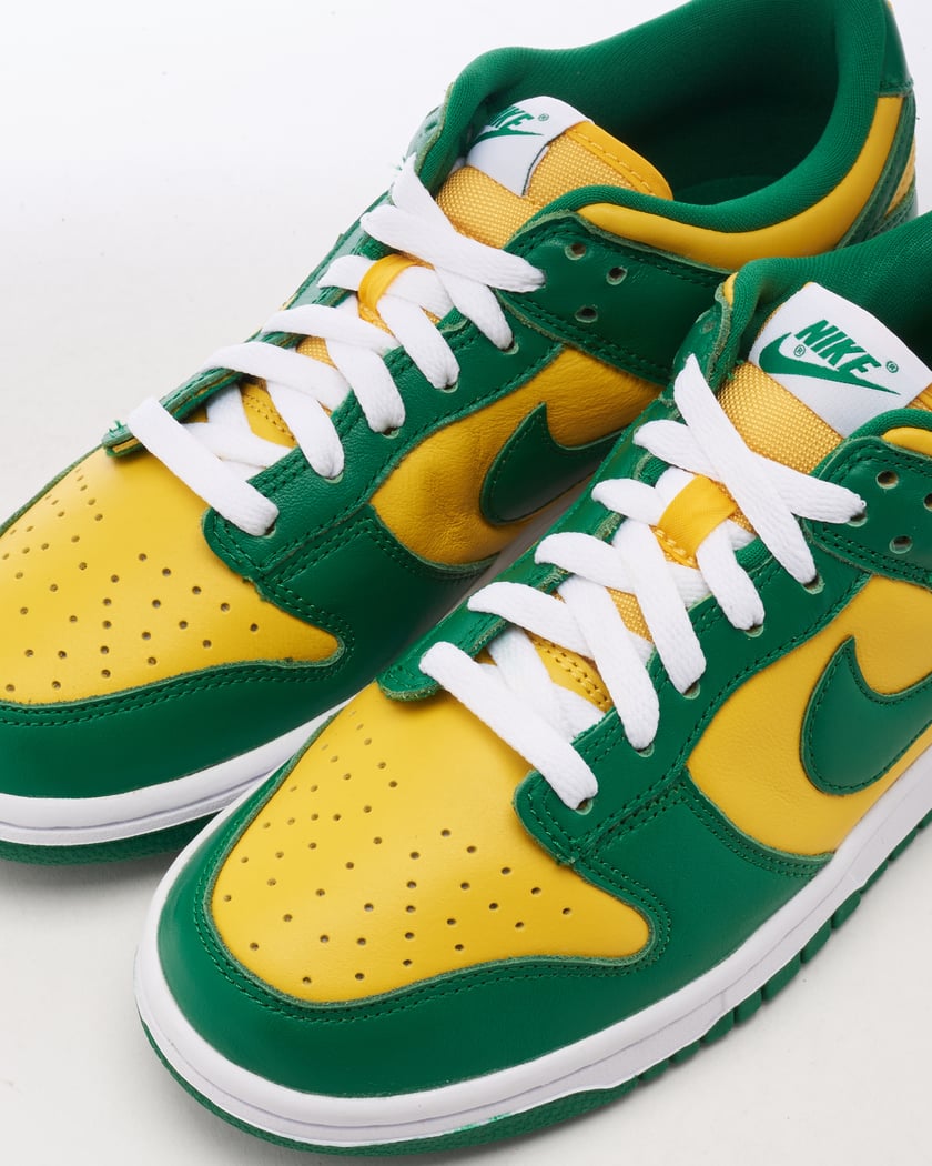 Nike Dunk Low SP QS Brazil Green, Yellow CU1727-700