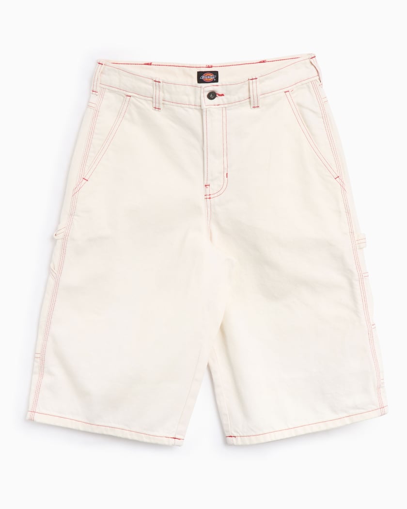 ハーフ・ショートパンツ DICKIES Men Short White DK0A4ZAS C481 Dickies Men's Loose Denim Painter Shorts Men's Shorts Green