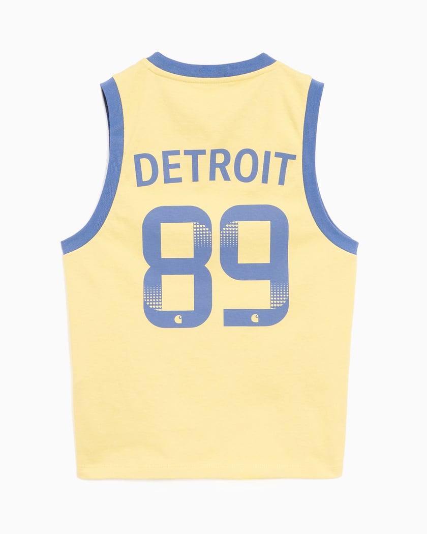Carhartt WIP 89 Ringer Women's Tank T-Shirt Yellow I034678