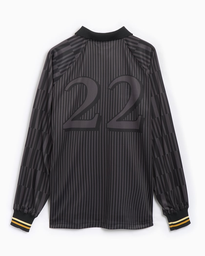 Reebok Soccer 22 Men's Graphic Long Sleeve T-Shirt Black