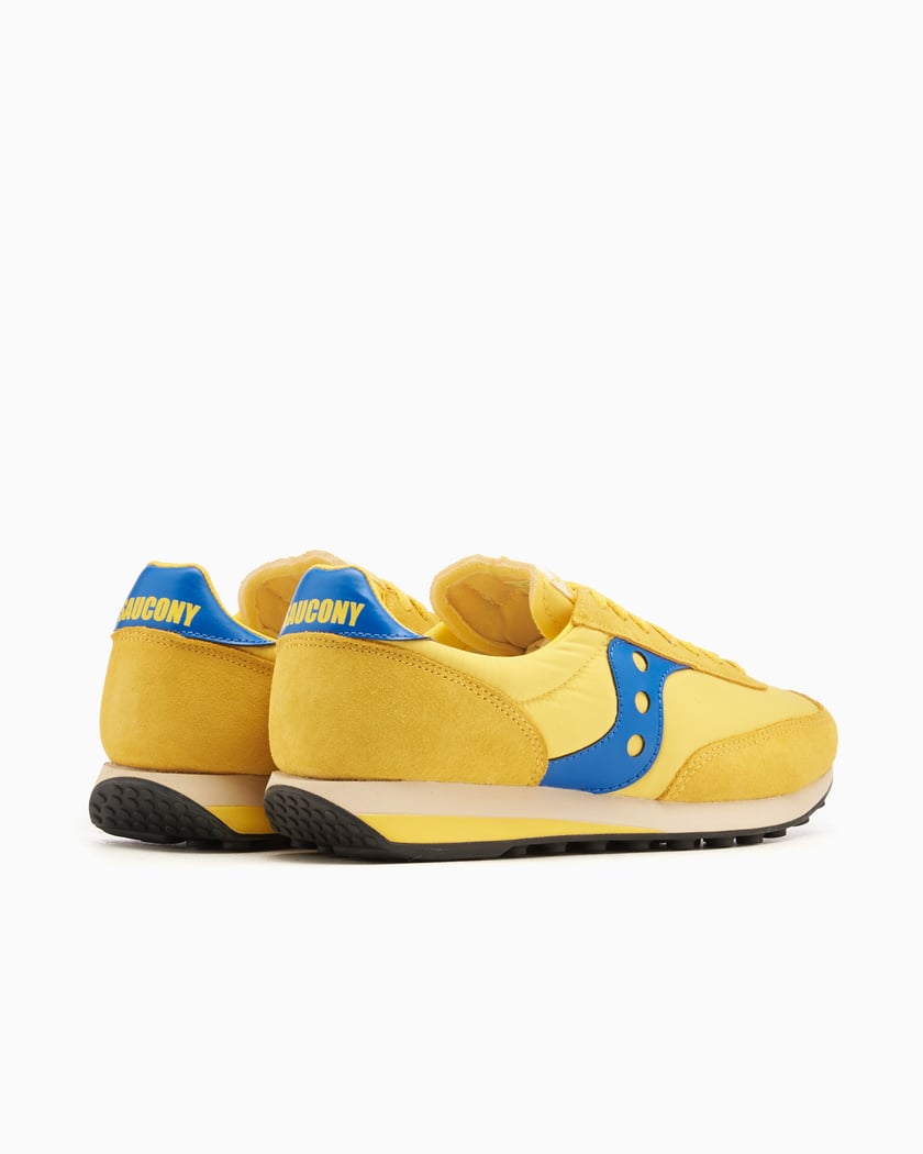 Retro Sneaker Saucony Jazz Low Pro Mens Gold Saucony Trainer 80 Yellow S70884-5 FOOTDISTRICT
