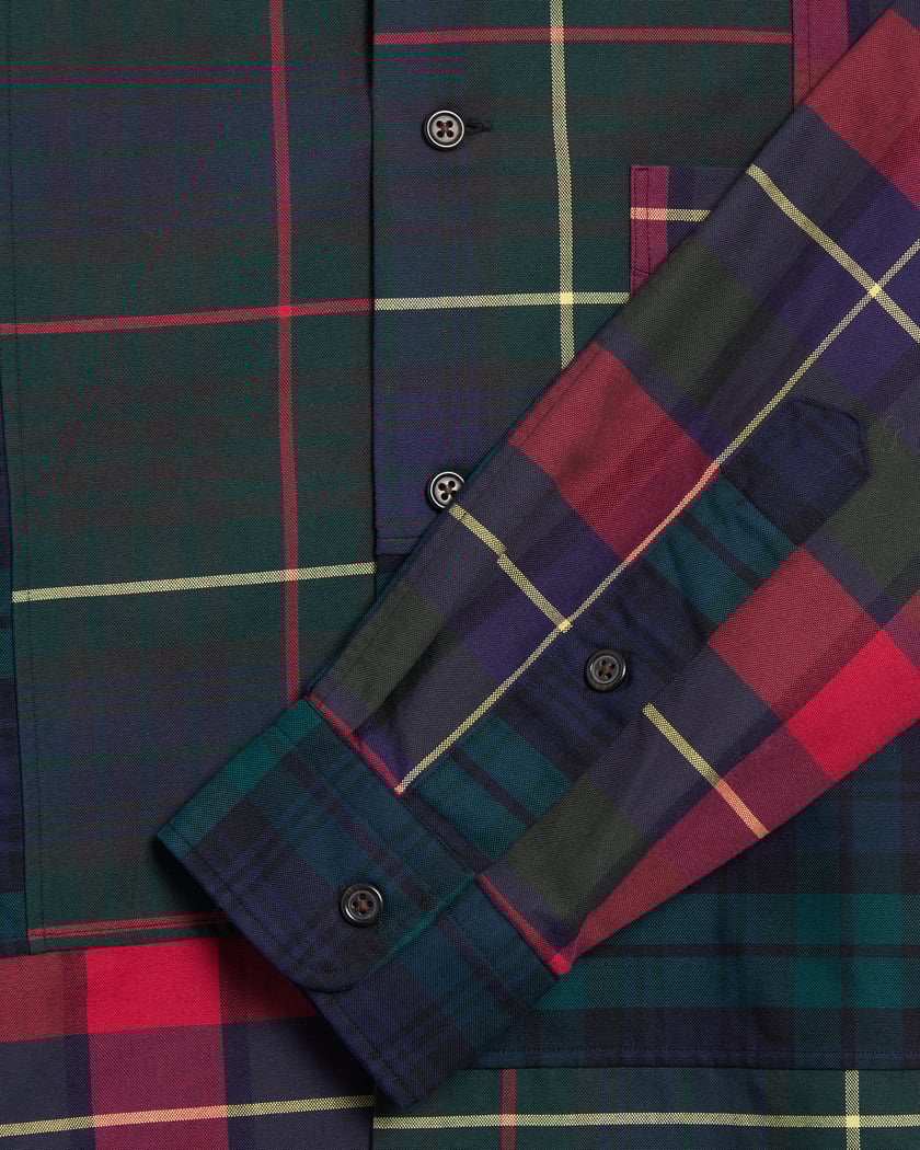 Camicia a quadri Polo Ralph Lauren Classic Oxford per uomo Verde