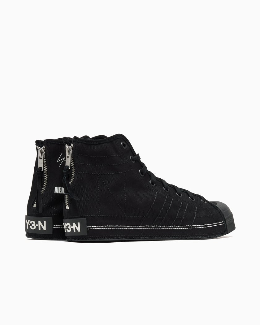 adidas Y-3 x Neighborhood Nizza Hi Black JP6454 | FOOTDISTRICT