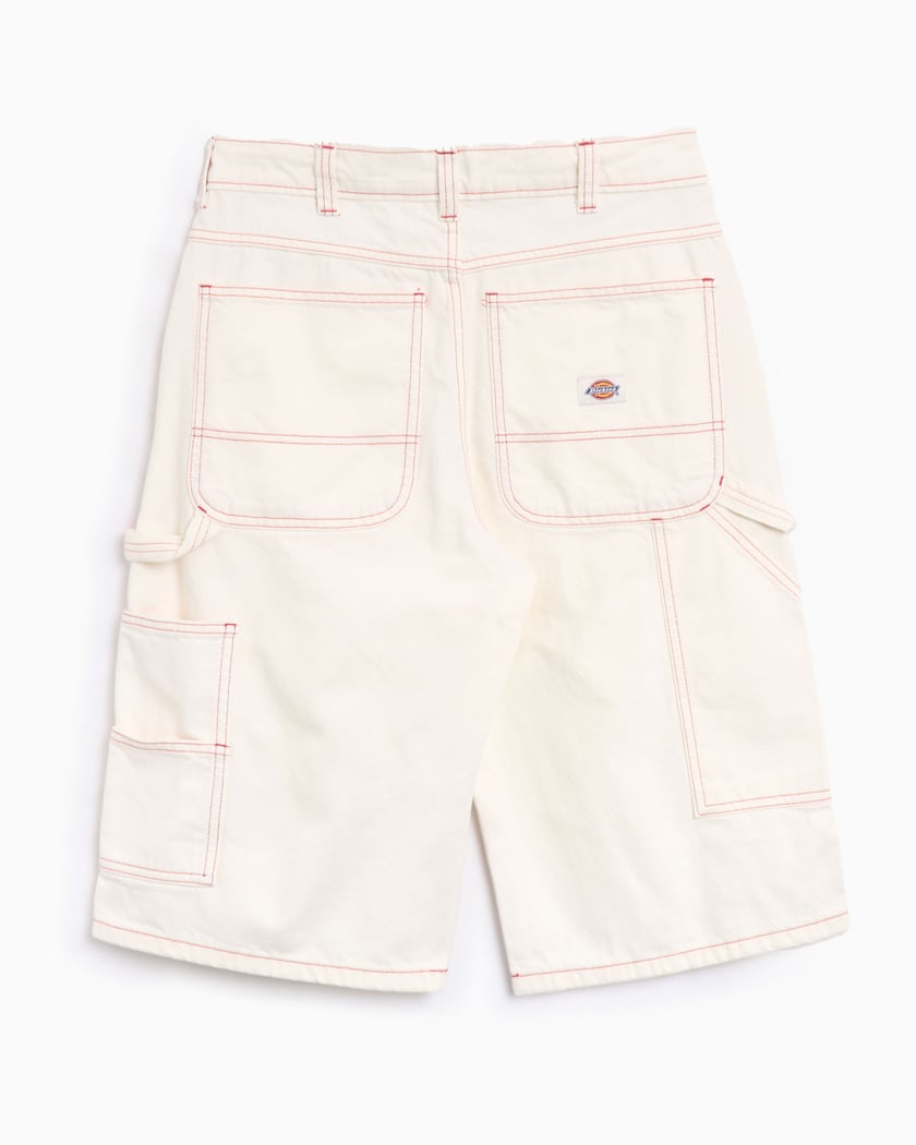Dickies Men's Loose Denim Painter Shorts Green DK0A4ZASC481 Dickies Men's Loose Denim Painter Shorts Green DK0A4ZASC481