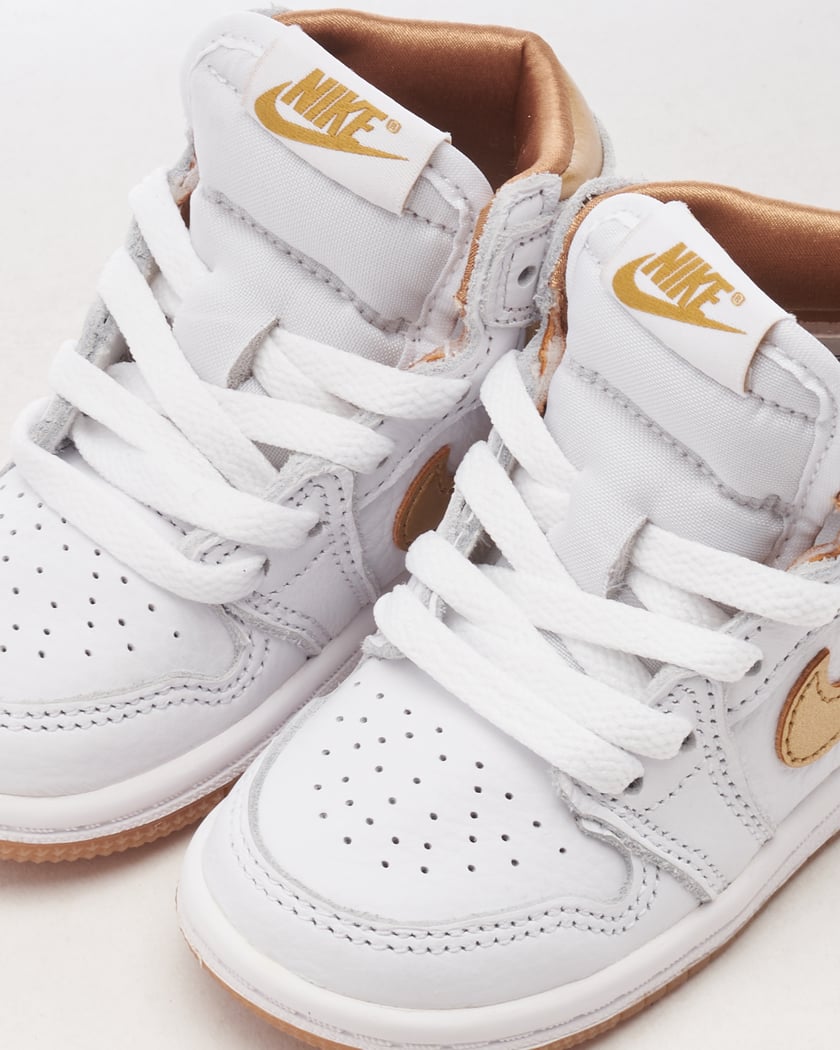 美品 NIKE TD AIR JORDAN 1 RETRO HIGH OG Nike Air Jordan 1 High OG (TD) Atmosphere Bubble Gum CU0450