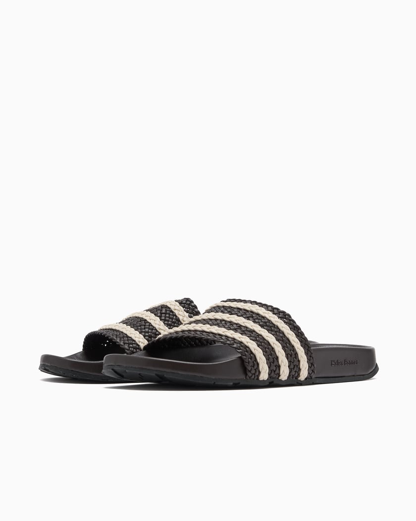 adidas Originals x Wales Bonner Adilette Slides Black JR0229