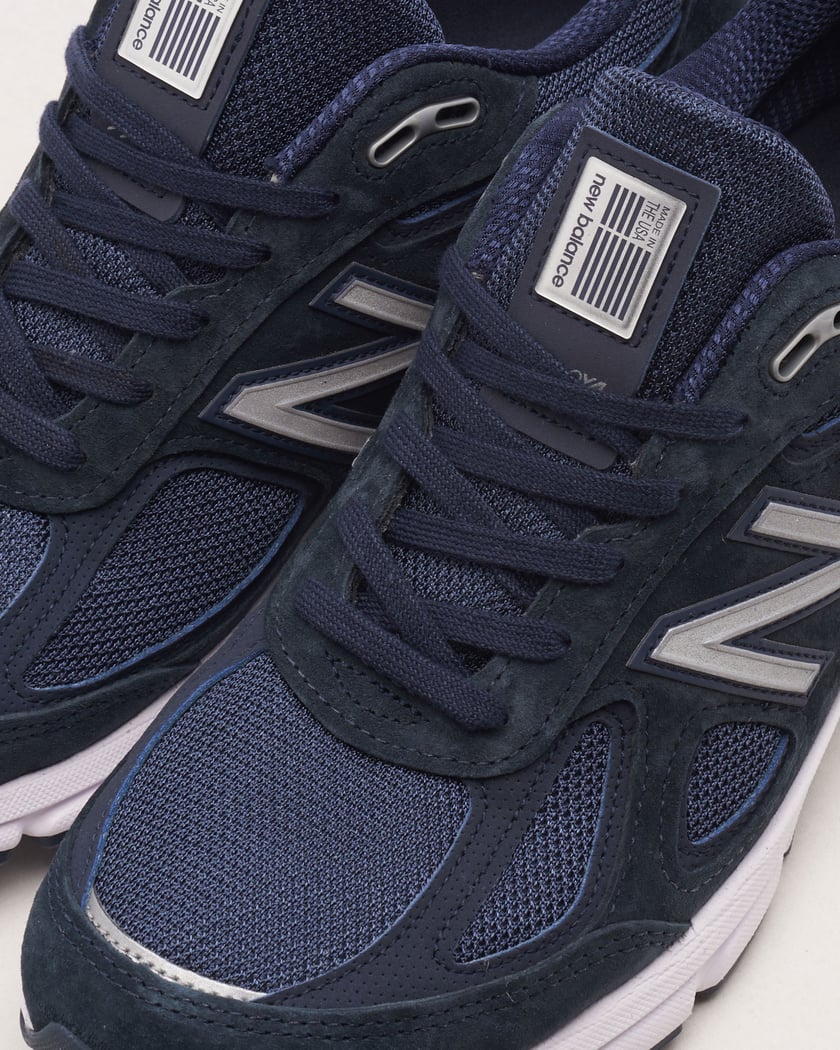 New Balance U990v4 NV4 Made In USA Blue U990NV4 FOOTDISTRICT