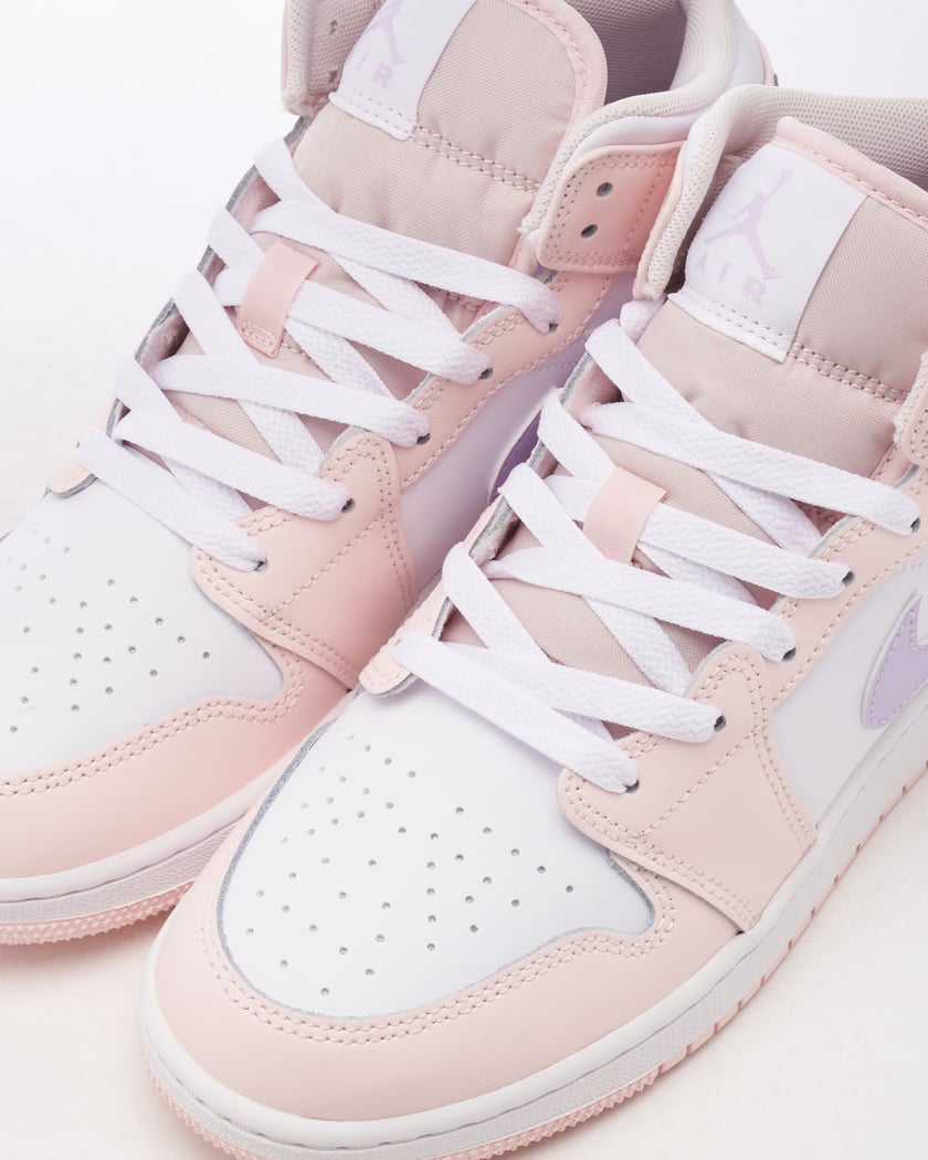 Air Jordan 1 Mid GS Rosa Branco FD8780 601 FOOTDISTRICT