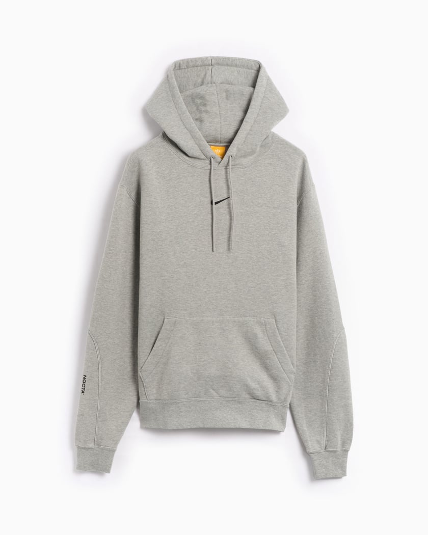 Nike x Drake NOCTA NRG Men s Fleece Hoodie Gris FN7659 063 FOOTDISTRICT