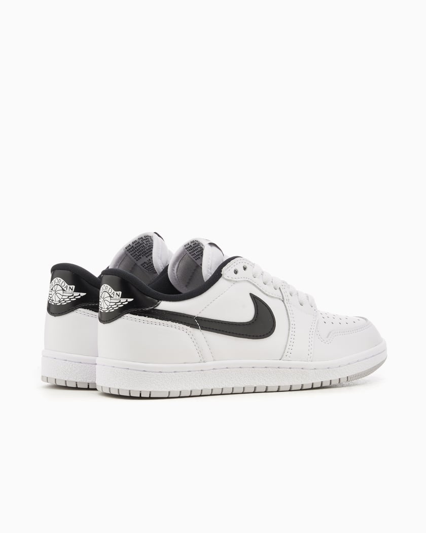 Jordan 1 low white and black outlet