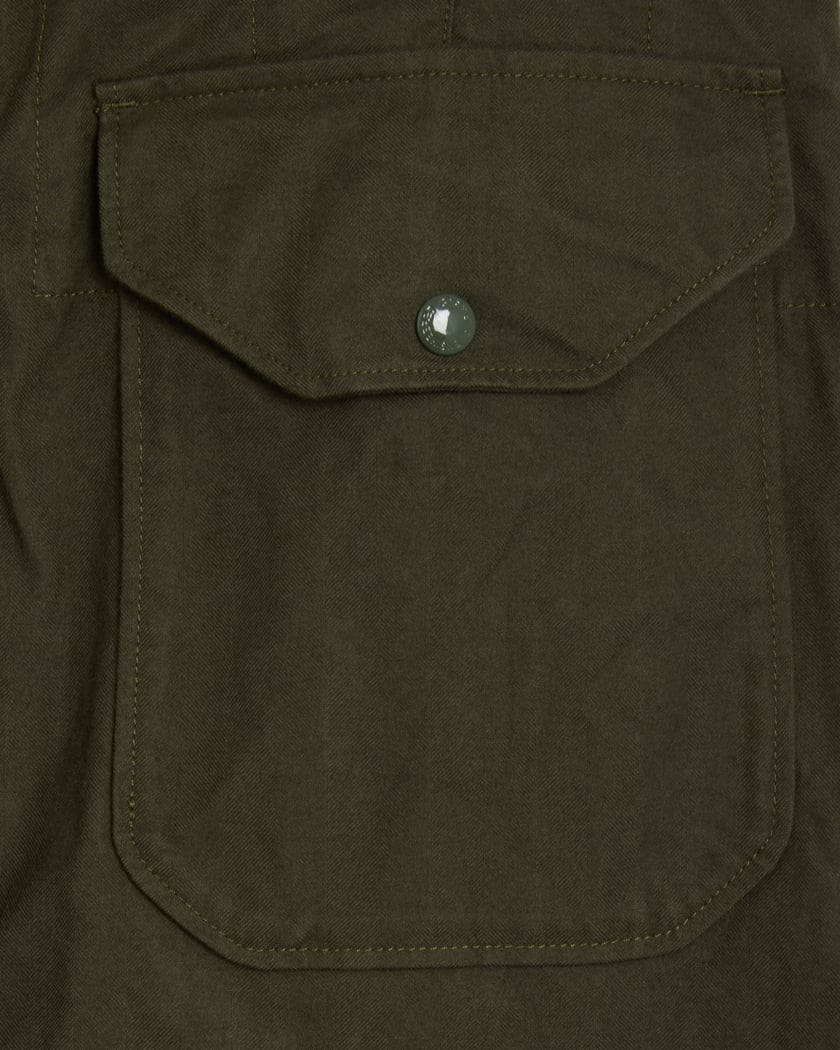Engineered Garments Over Men's Pants Green 24F1F022-BZ006 Engineered Garments Over Men's Pants Green 24F1F022-BZ006