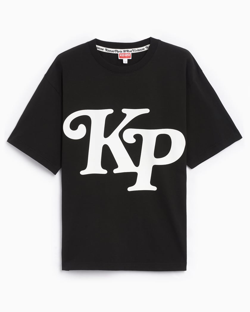 Kenzo By Verdy Men s Oversized T Shirt Negro FE55TS1414SY 99J FOOTDISTRICT
