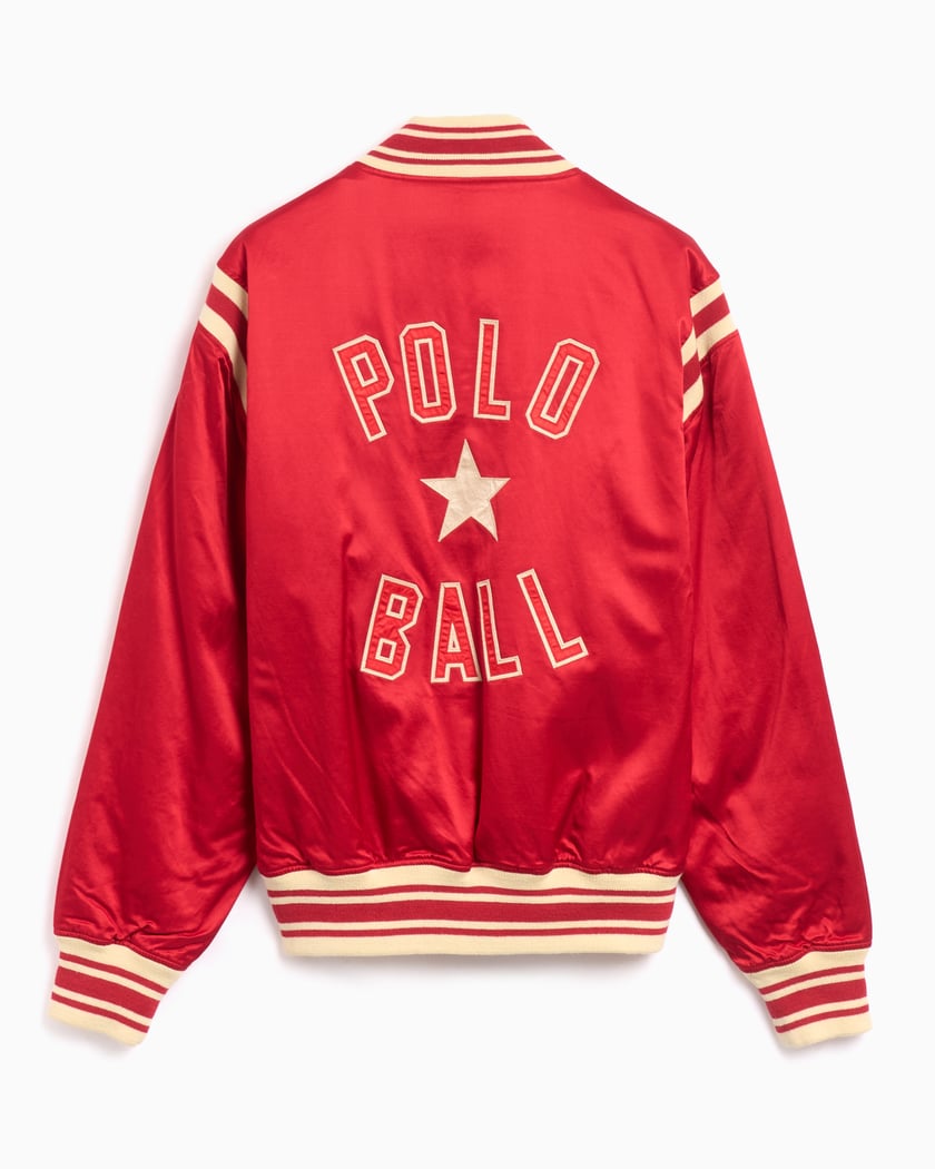 Polo Ralph Lauren Polo Ball Men's Varsity Jacket Rojo 710949940001 |  FOOTDISTRICT