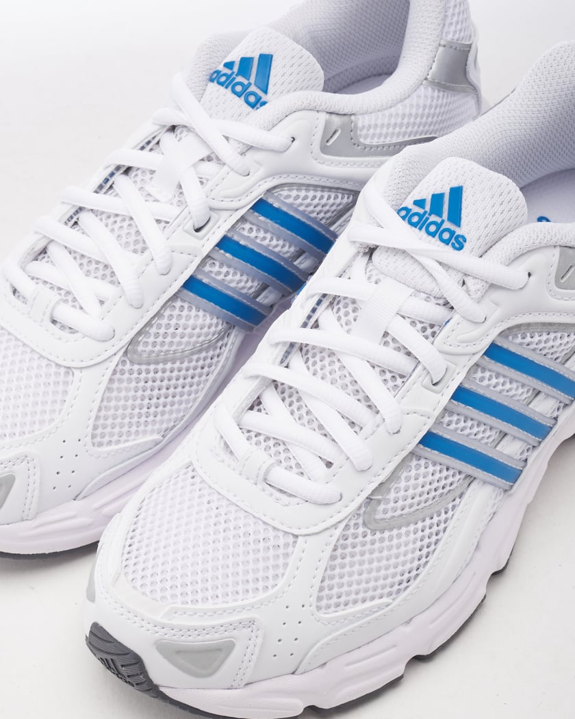 Adidas wit blauw sales