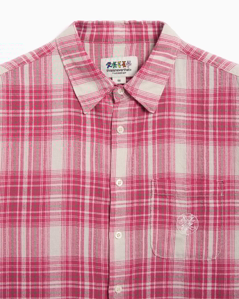 thisisneverthat® x Grateful Dead Lightning Bear Plaid