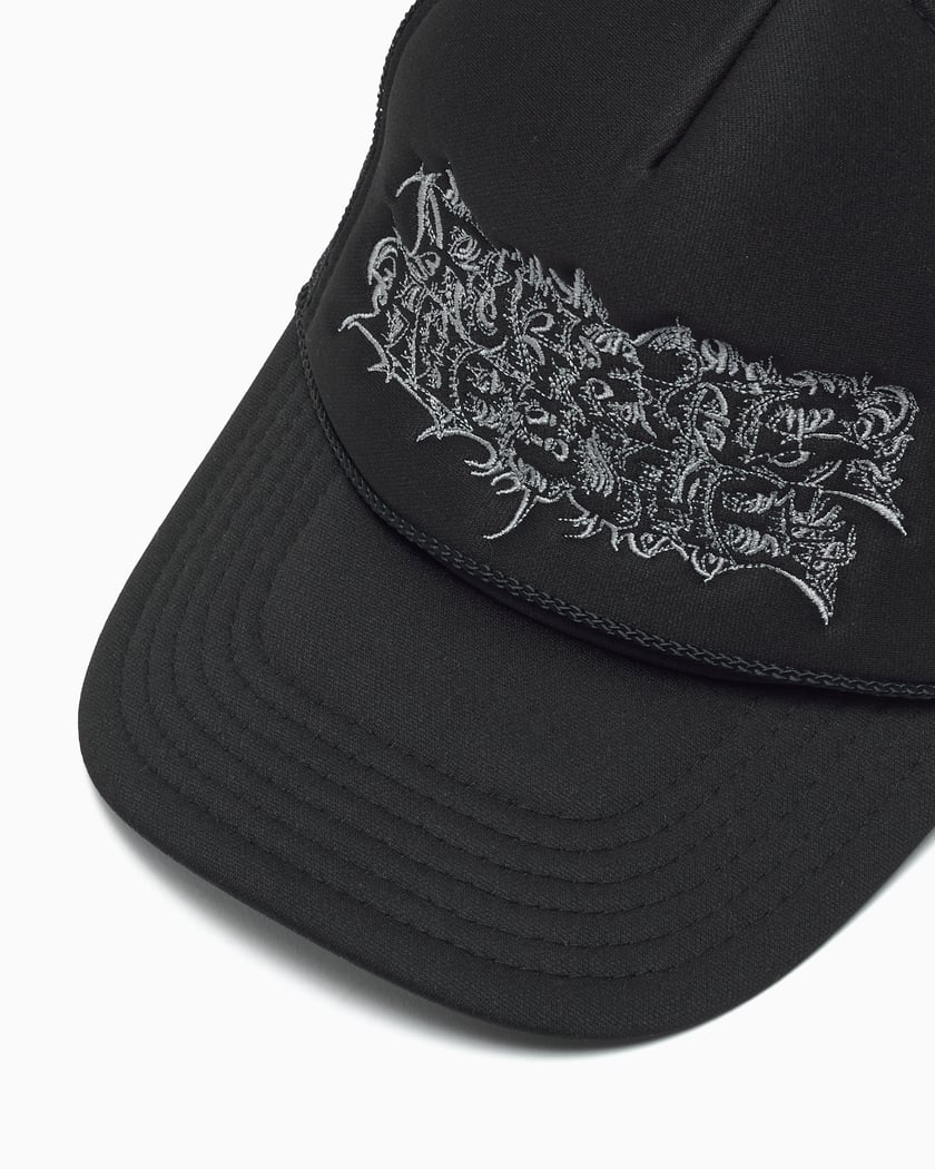 Fucking Awesome Savie Trucker Unisex Cap Black PN26555