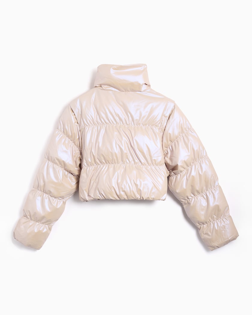 adidas Originals 2 in 1 Crop Women's Down Jacket Beige JX2985