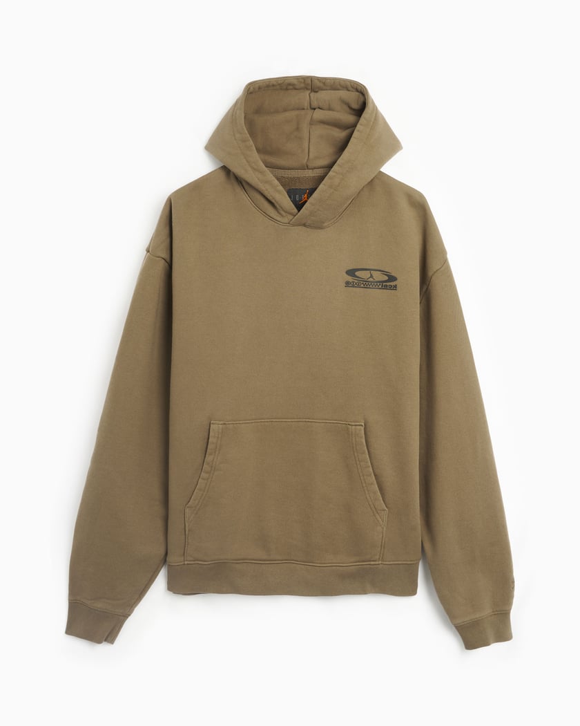 Jordan x Travis Scott Men s Hoodie Marrone DZ5502 275 FOOTDISTRICT