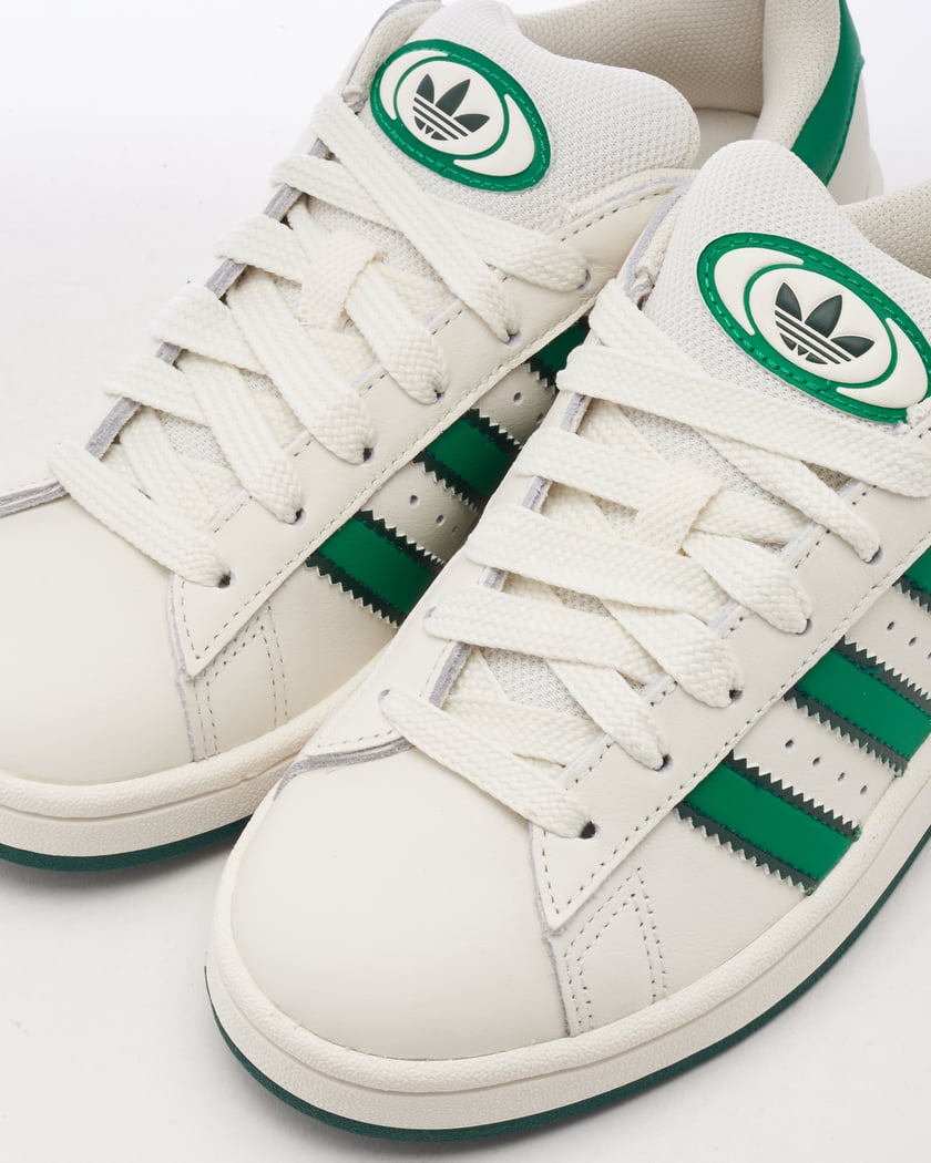Adidas shoes green and white top