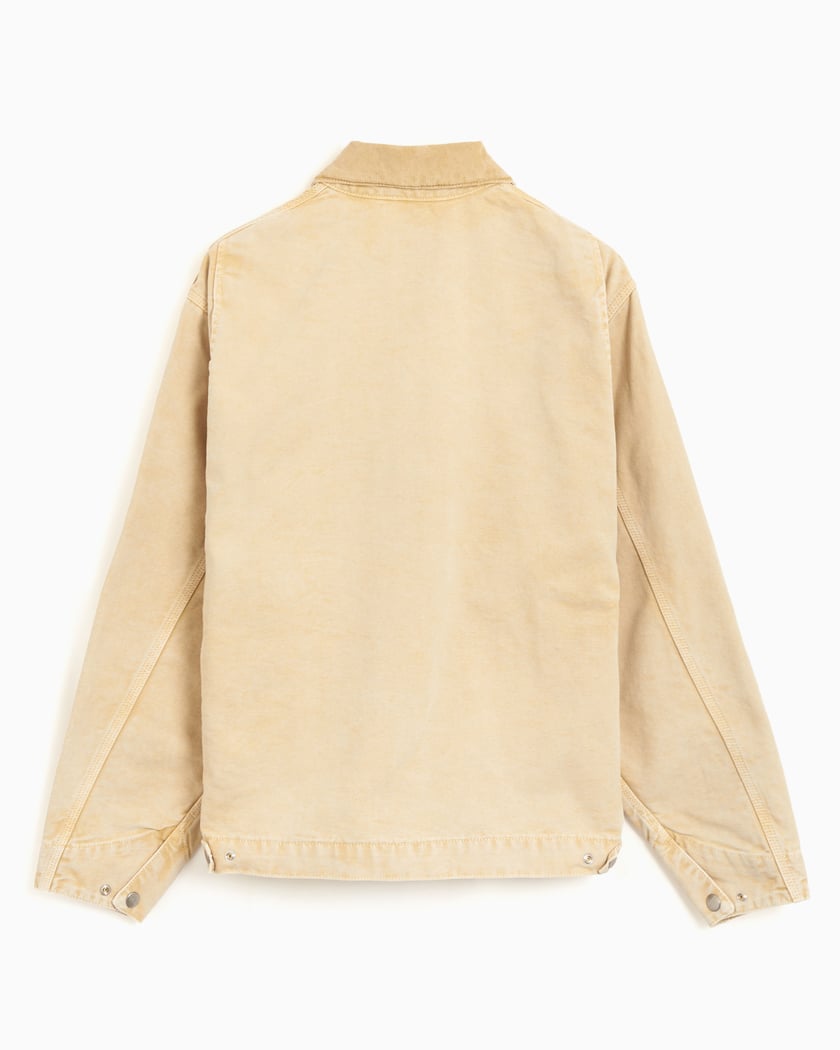 Carhartt WIP OG Detroit Relaxed Men's Denim Jacket Beige I035555