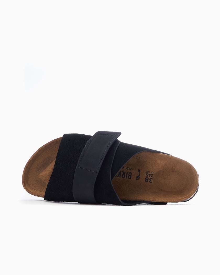 BIRKENSTOCK Kyoto Nubuck Leather Narrow Black 1022566