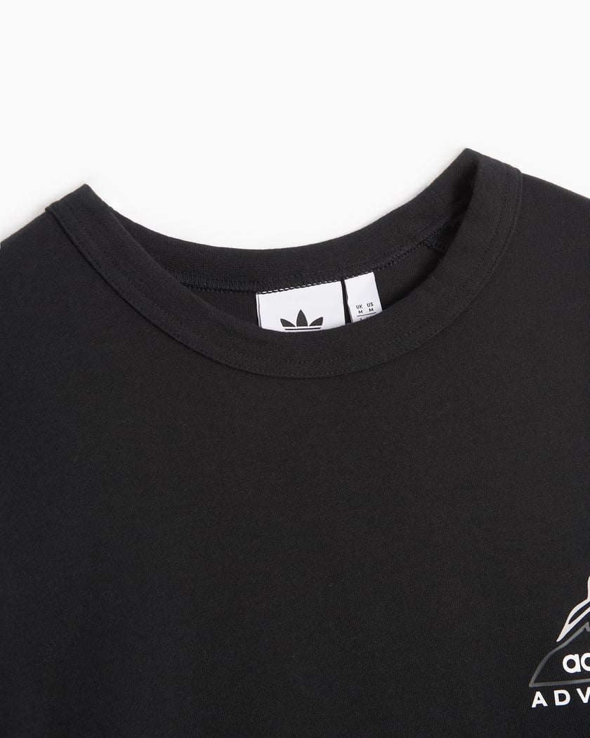 Long Online Men\'s IJ0713| Adventure T-Shirt at Originals adidas Buy Volcano FOOTDISTRICT Black Sleeve