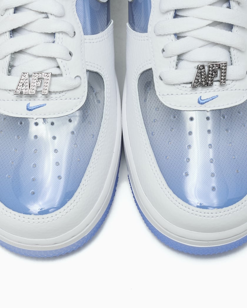 Low Air Force One Bleu Femme Nike Air Force '07 Blanc Bleu Marine