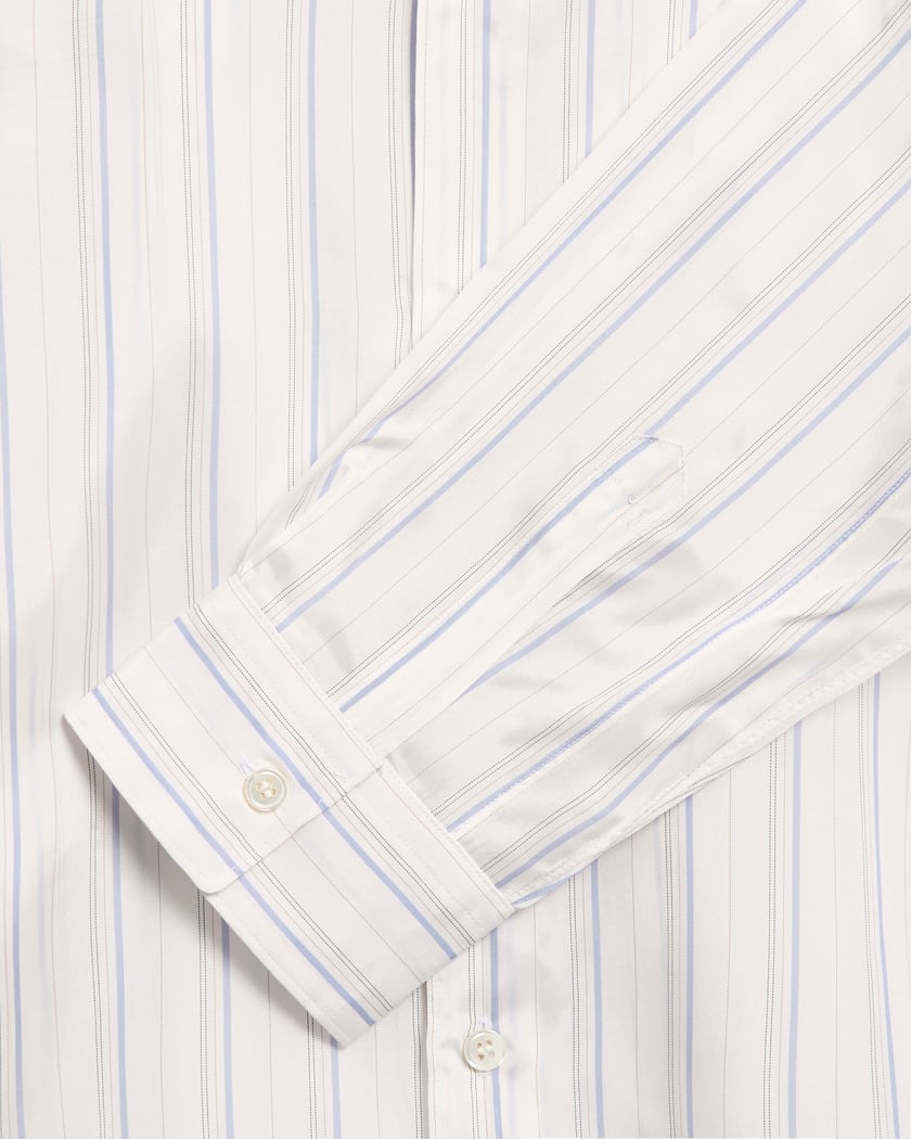 Comme Des Garçons Shirt Men's Shirt White FZ-B142-PER-2 Comme Des Garçons Shirt Men's Shirt White FZ-B142-PER-2