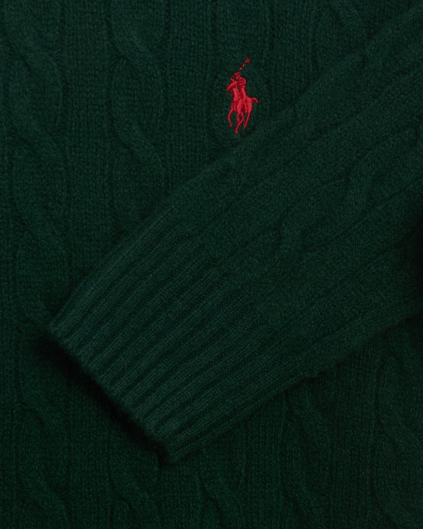 Polo Ralph Lauren Logo Men's Sweater Green 710876762004