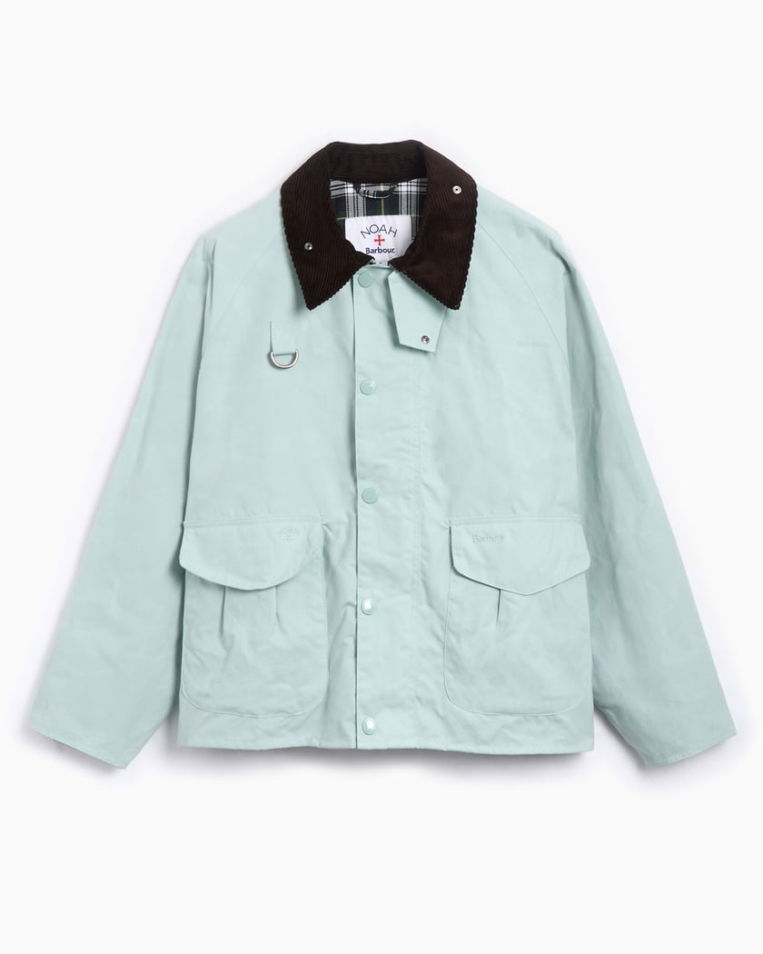Barbour x Noah Casual Relaxed Men's Light Jacket Blue