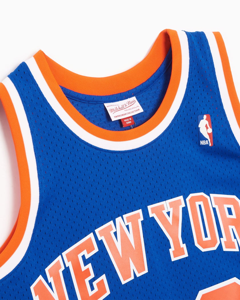 Mitchell & Ness NBA Swingman Ney York Knicks 91 Patrick Ewing Men's Jersey  Azul SMJYGS18186-NYKROYA91PEW