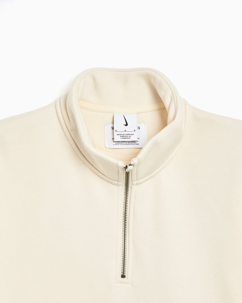 Nike Unisex Wool Classics Quarter Zip Sweatshirt Unisex Sweatshirt