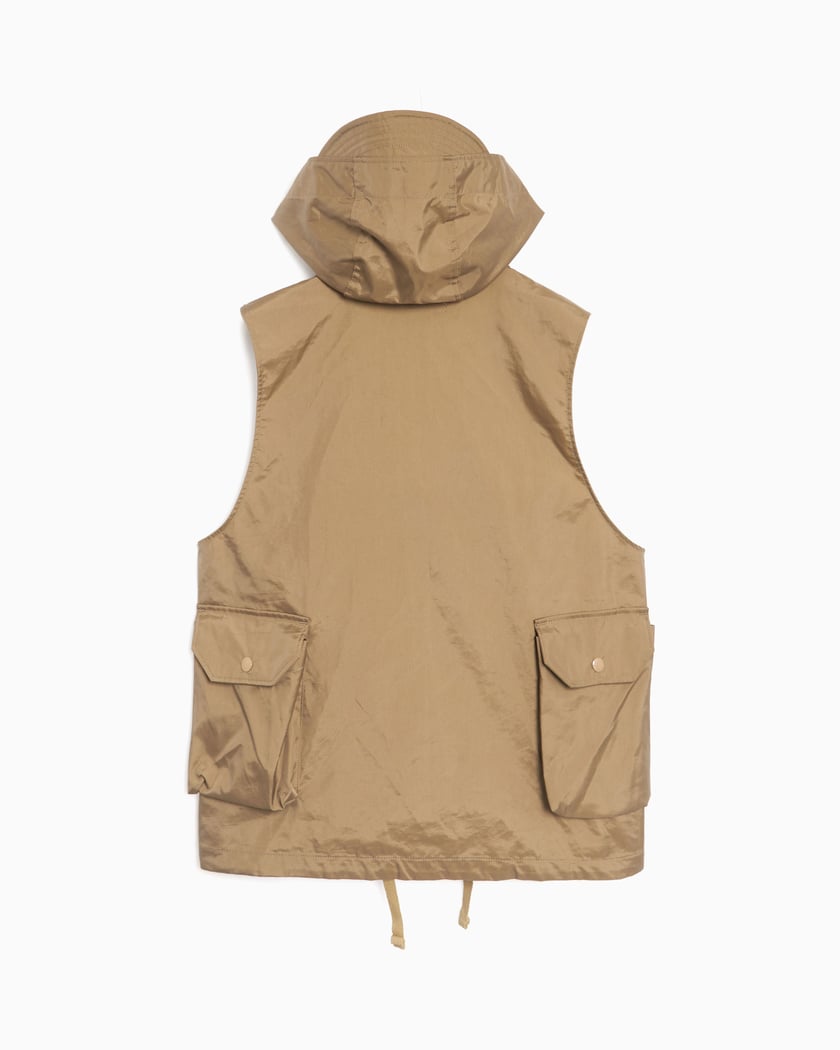 Engineered Garments Men's 3 Layers Nyco Cloth Field Vest Engineered Garments Men's 3 Layers Nyco Cloth Field Vest