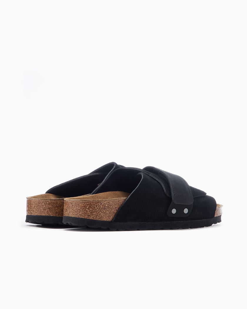 BIRKENSTOCK Kyoto Nubuck Leather Narrow Black 1022566
