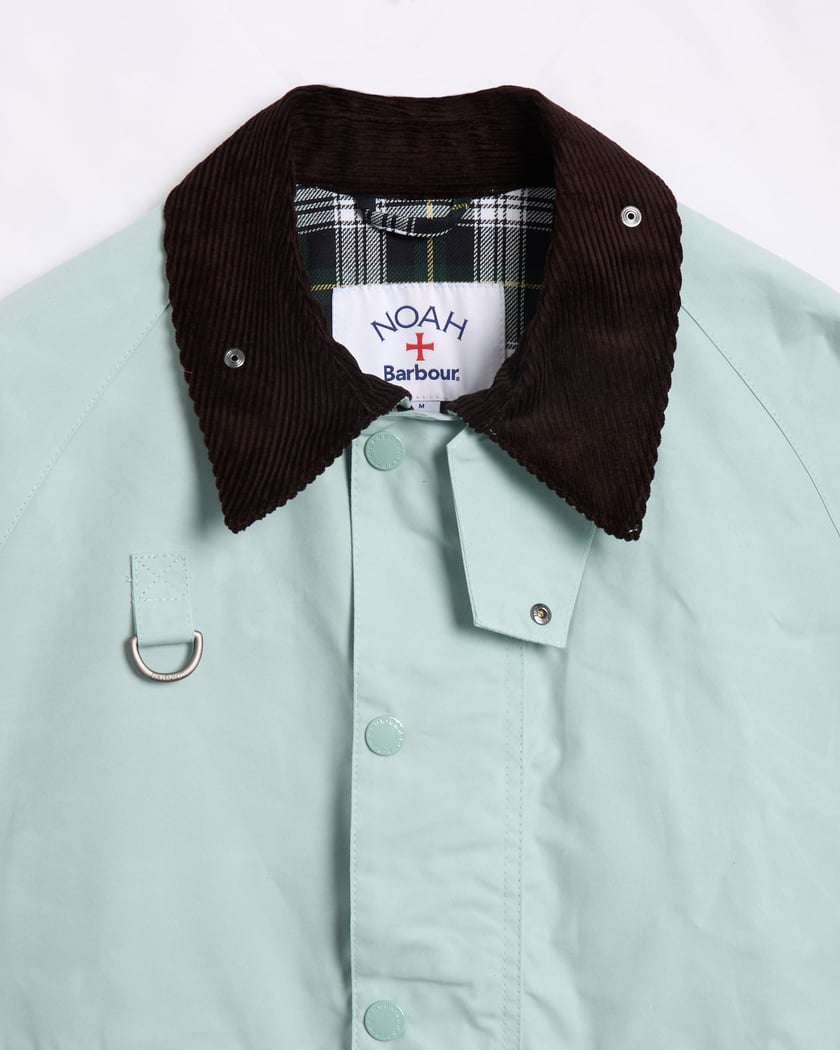 Barbour x Noah Wading Men's Casual Jacket Blue MCA1016BL11 Barbour x Noah Wading Men's Casual Jacket Blue MCA1016BL11