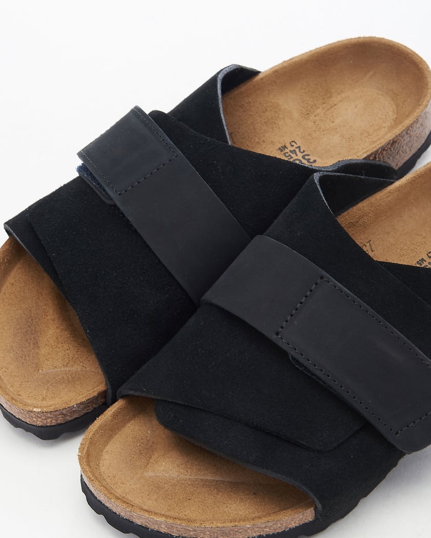 BIRKENSTOCK Kyoto Nubuck Leather Narrow Black 1022566