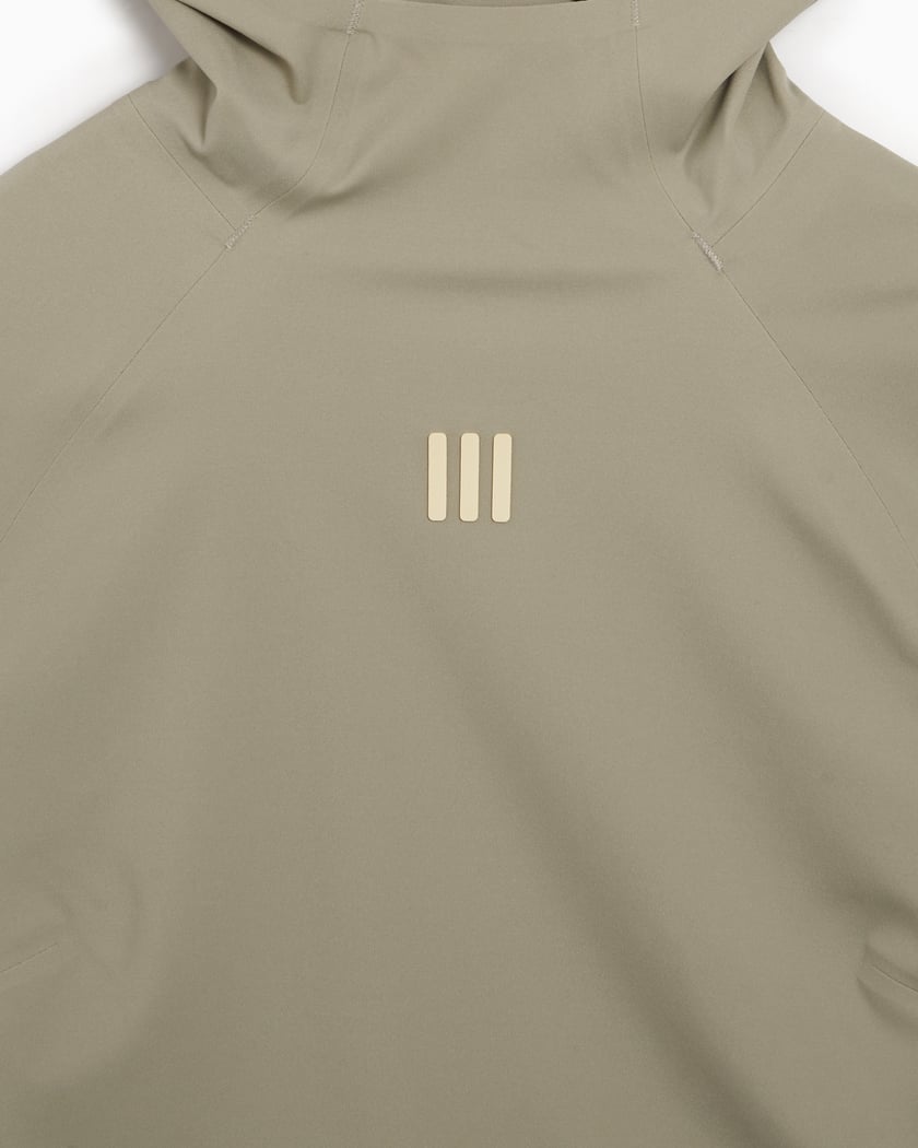 Adidas green cropped hoodie top