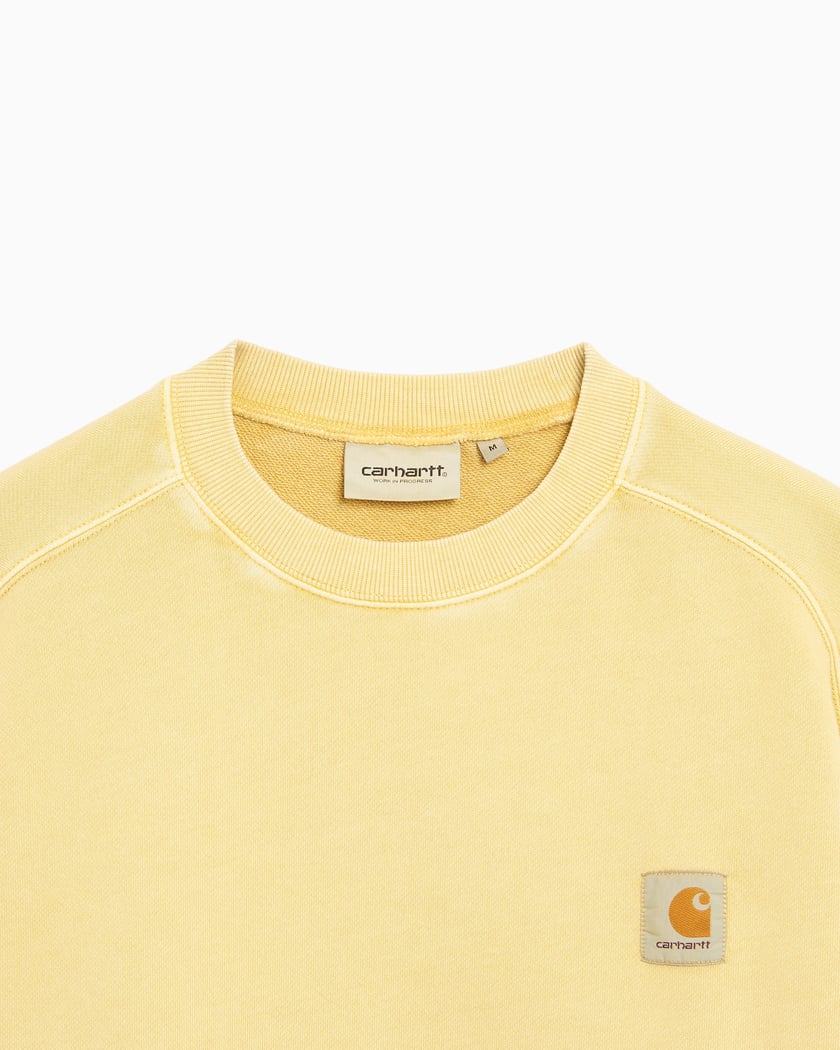 Carhartt WIP Nelson Men's Sweatshirt Men's Sweatshirt Yellow