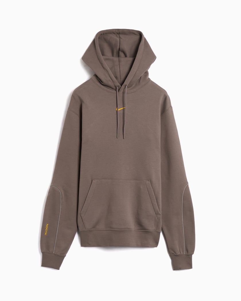 nike hoodie brown mens