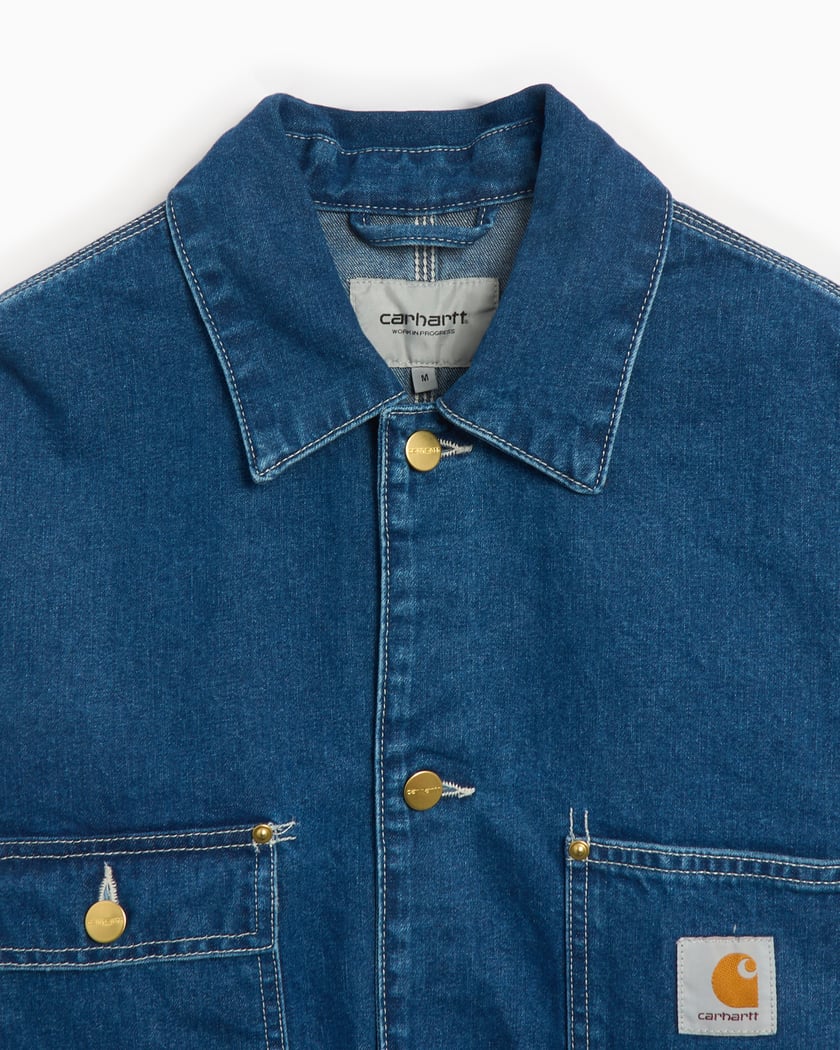 Carhartt WIP OG Chore Coat Men's Jacket Blue I031896-0106