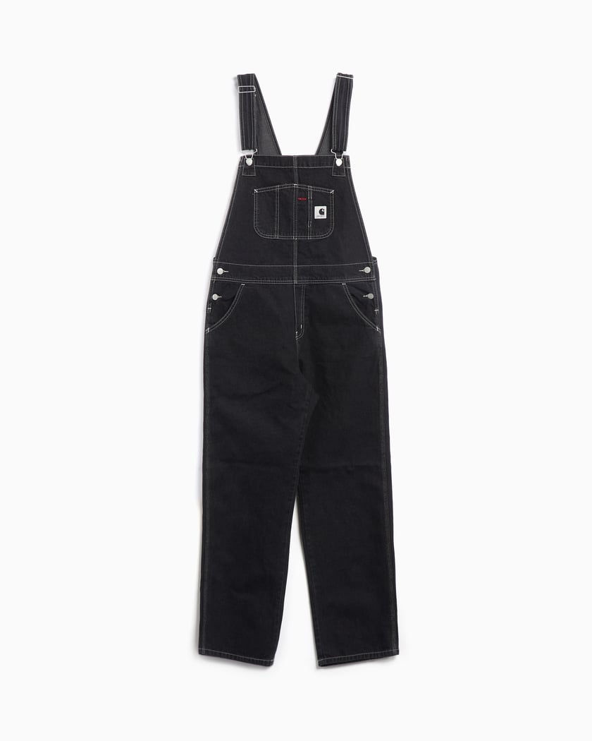 Carhartt WIP Bib Women's Straight Overall Black I033018-8906